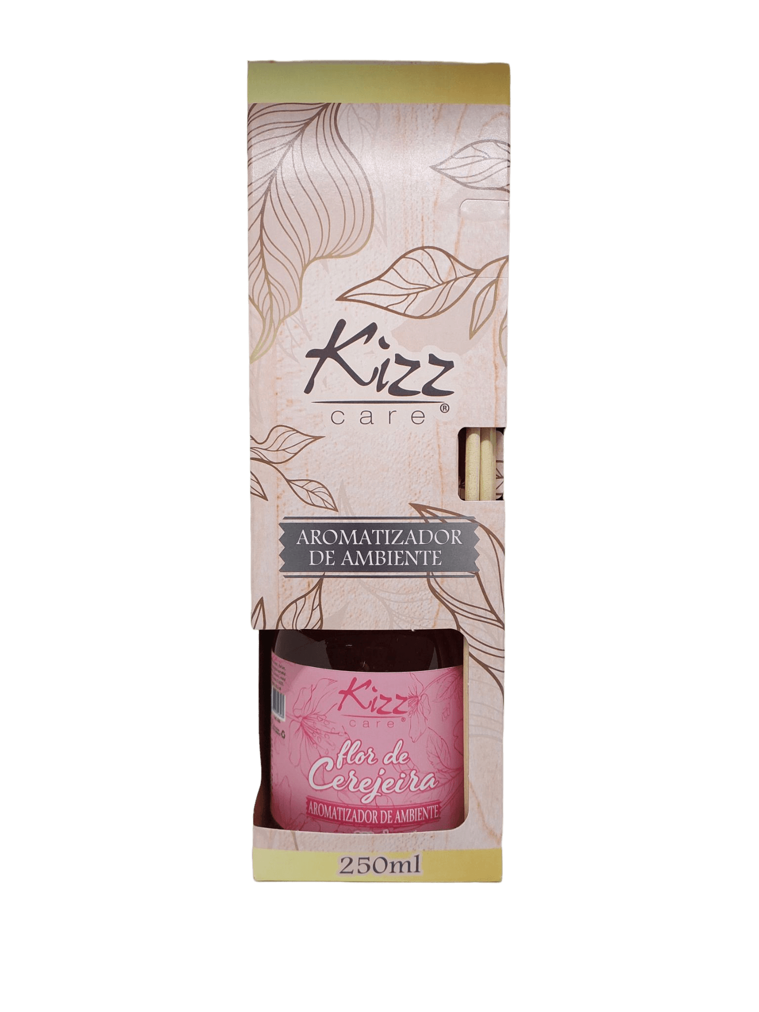 AROMATIZADOR DE AMBIENTE COM VARETA FLOR DE CEREJEIRA 250ml