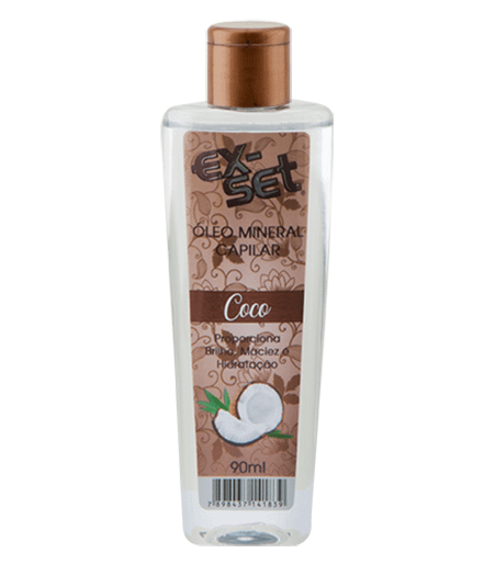 ÓLEO MINERAL CAPILAR EX-SET COCO 90ml -
