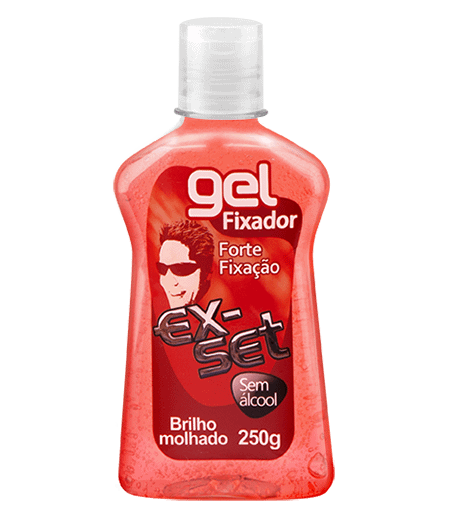 GEL FIXADOR FRASCO VERMELHO 250g